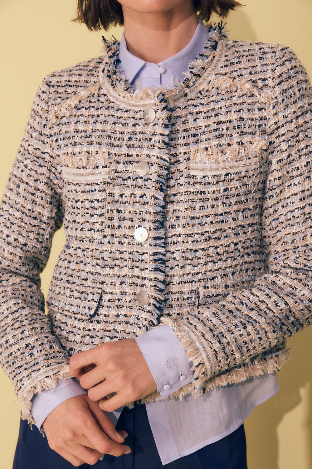 Chaqueta tweed and sequins Desiderata — imagen 4